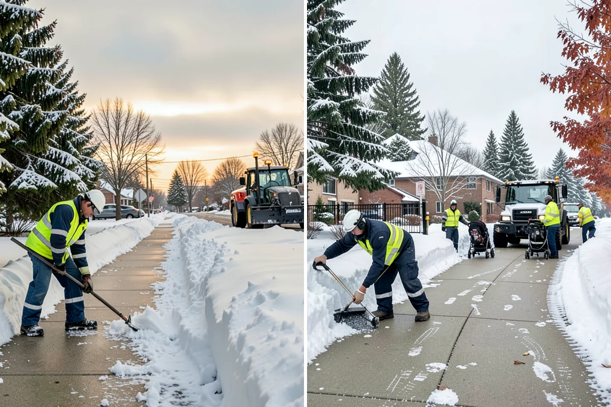 Snow Event Inspections in Kenmore, King County, WA - Define the routes and points to inspect