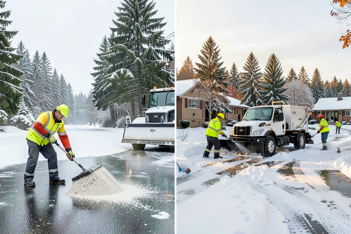 Snow Event Inspections in Lake Forest Park, King County, WA - Define the routes and points to inspect