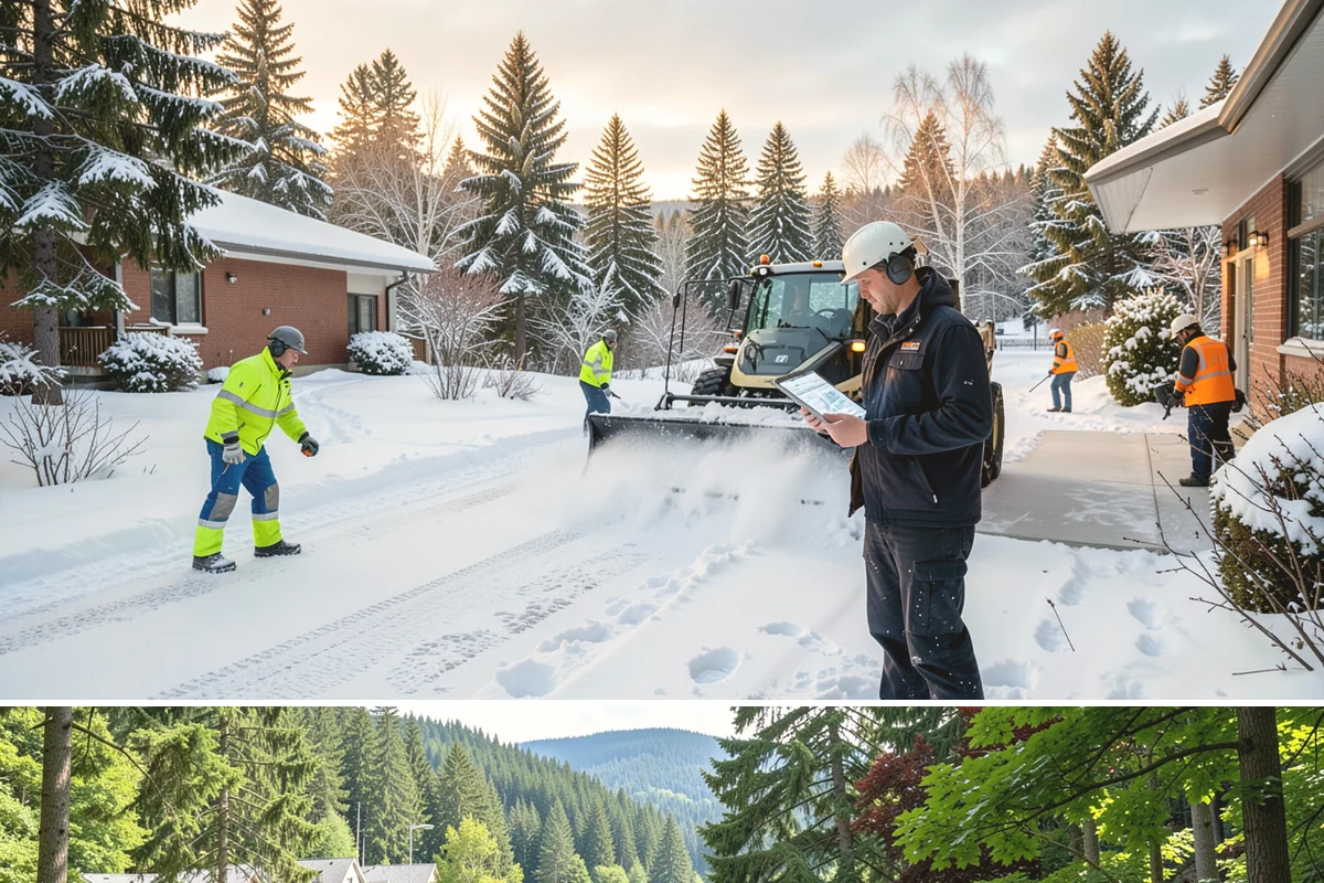 Snow Event Inspections in Lake Forest Park, King County, WA - Performed during and after each snow event throughout the winter season.