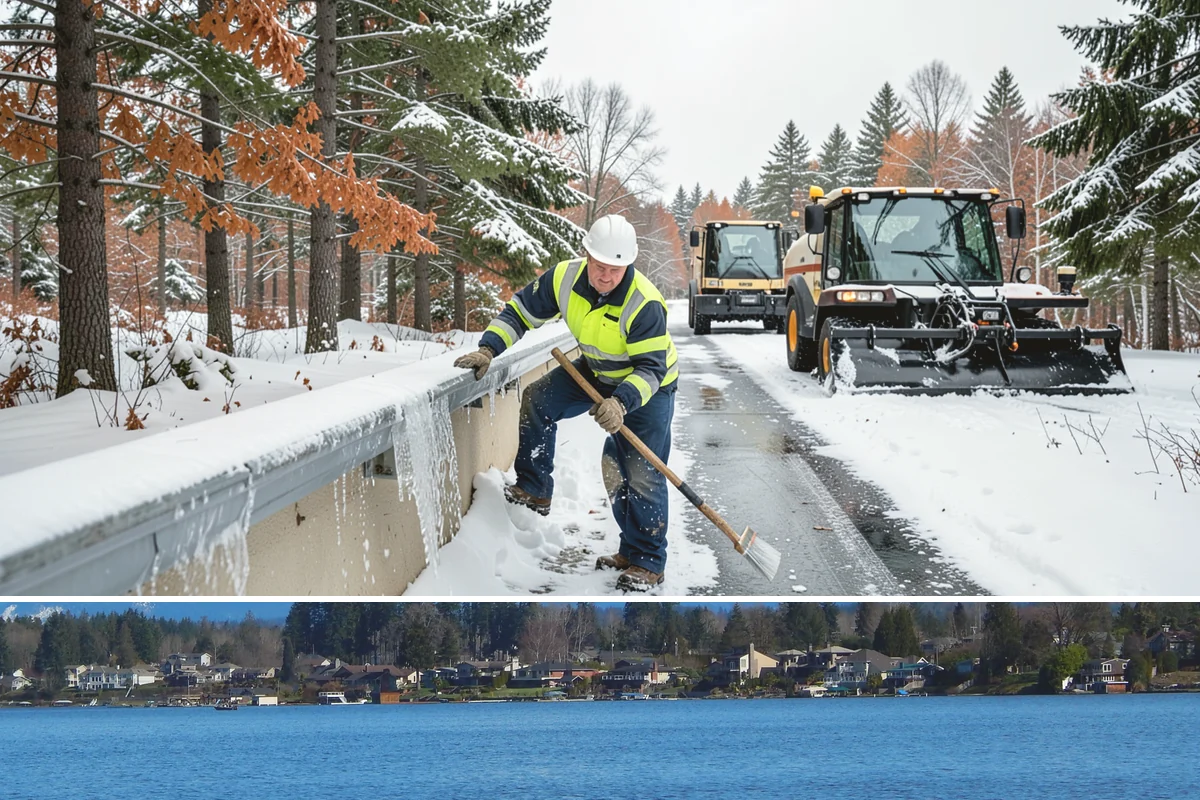 Snow Event Inspections in Lake Stevens, Snohomish County, WA - Performed during and after each snow event throughout the winter season.
