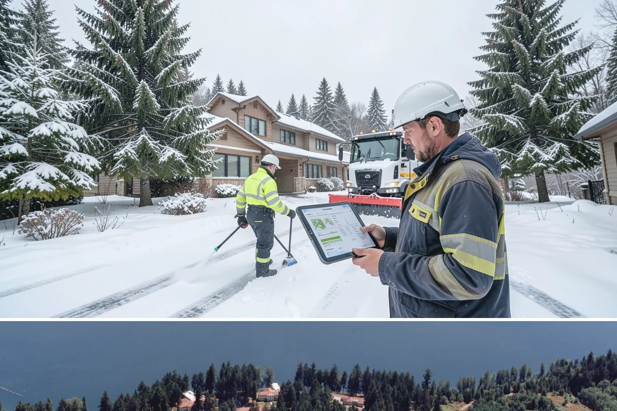 Snow Event Inspections in Lakewood, Pierce County, WA - Performed during and after each snow event throughout the winter season.
