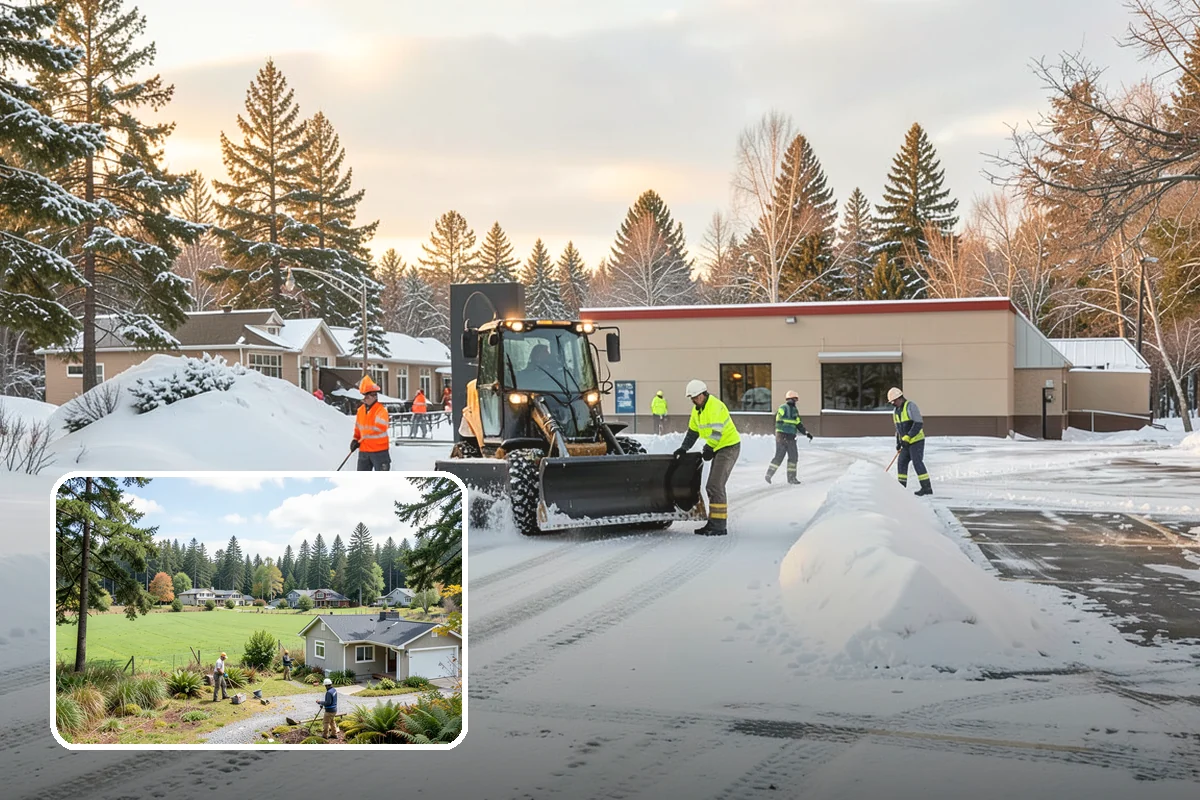Snow Event Inspections in Lyman, Skagit County, WA - Confirms clearing met the required standard