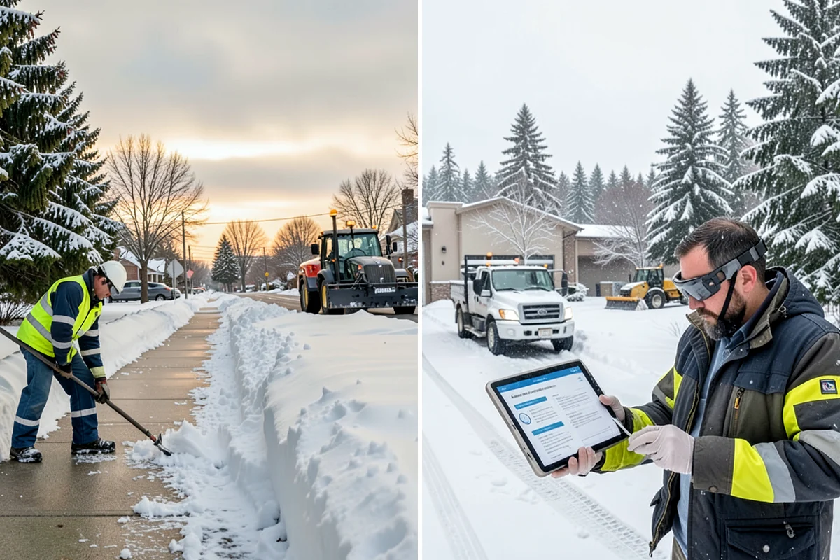 Snow Event Inspections in Lyman, Skagit County, WA - Define the routes and points to inspect