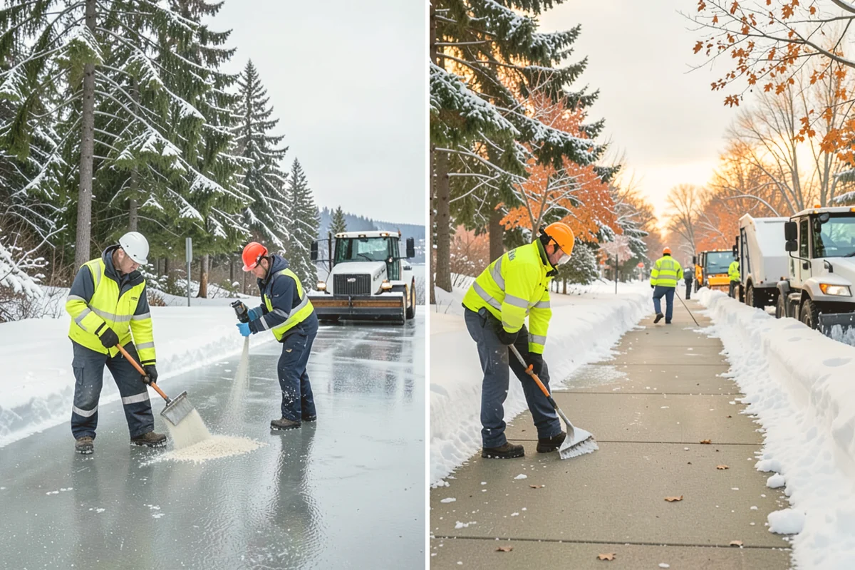 Snow Event Inspections in Lynnwood, Snohomish County, WA - Define the routes and points to inspect
