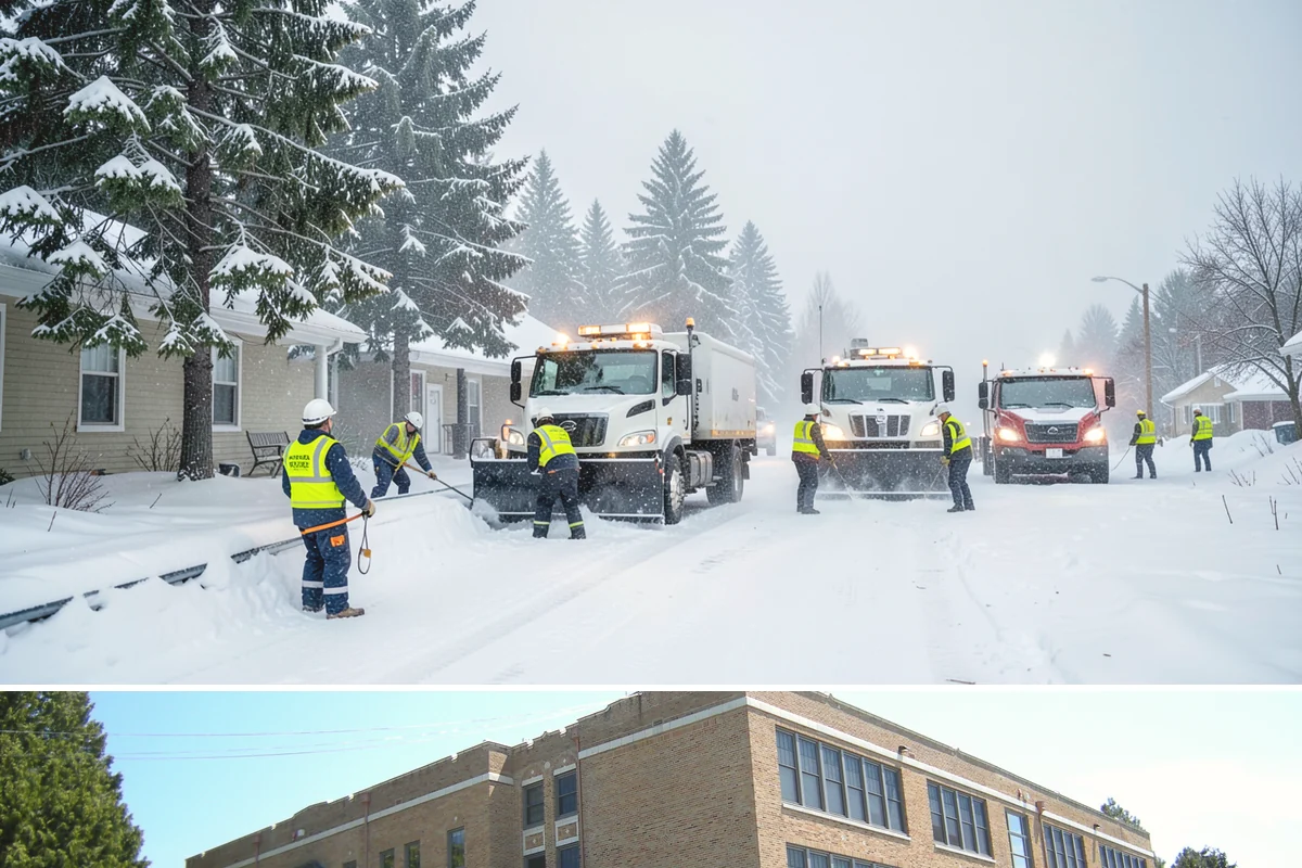 Snow Event Inspections in Maple Valley, King County, WA - Performed during and after each snow event throughout the winter season.