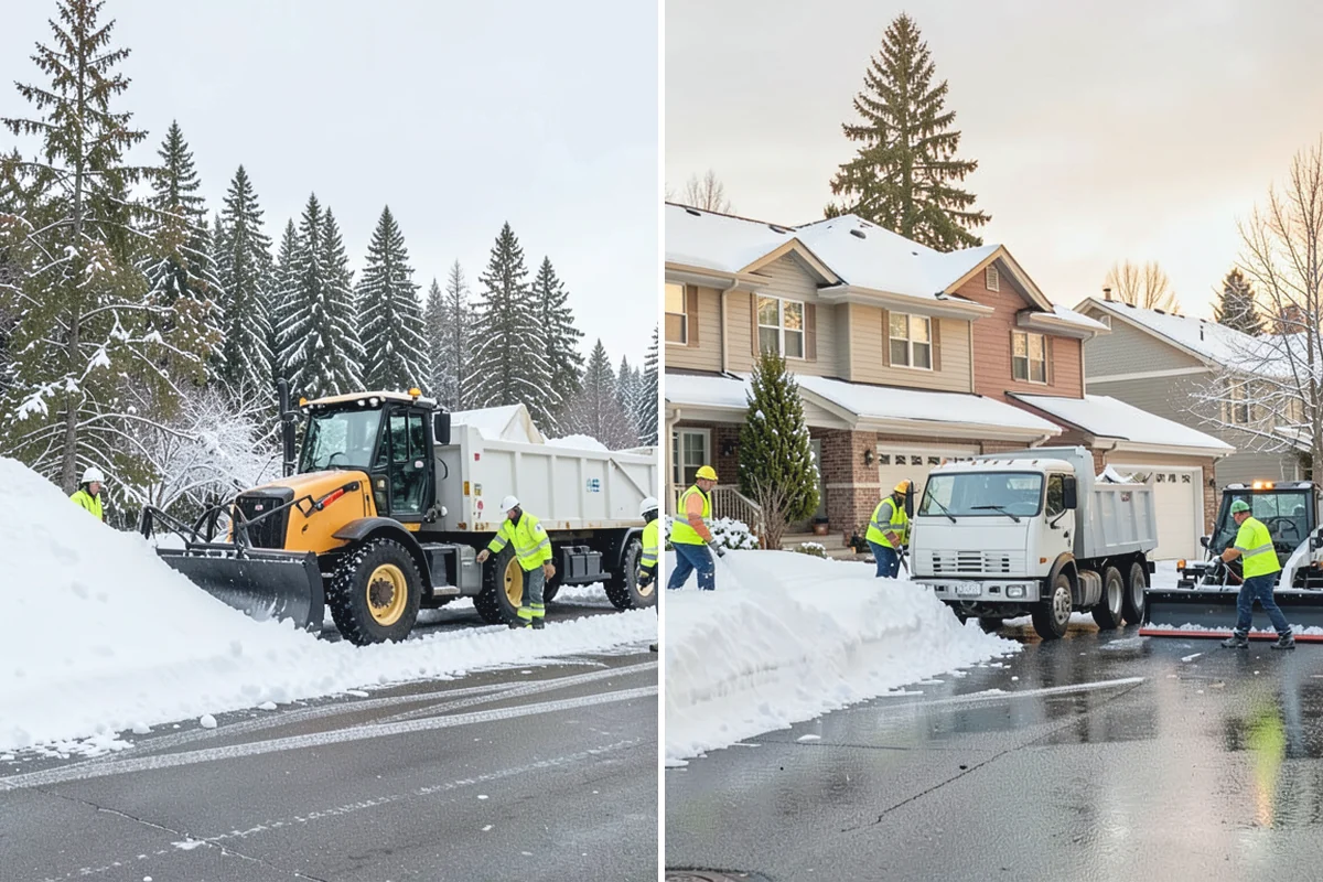 Snow Event Inspections in Medina, King County, WA - Define the routes and points to inspect