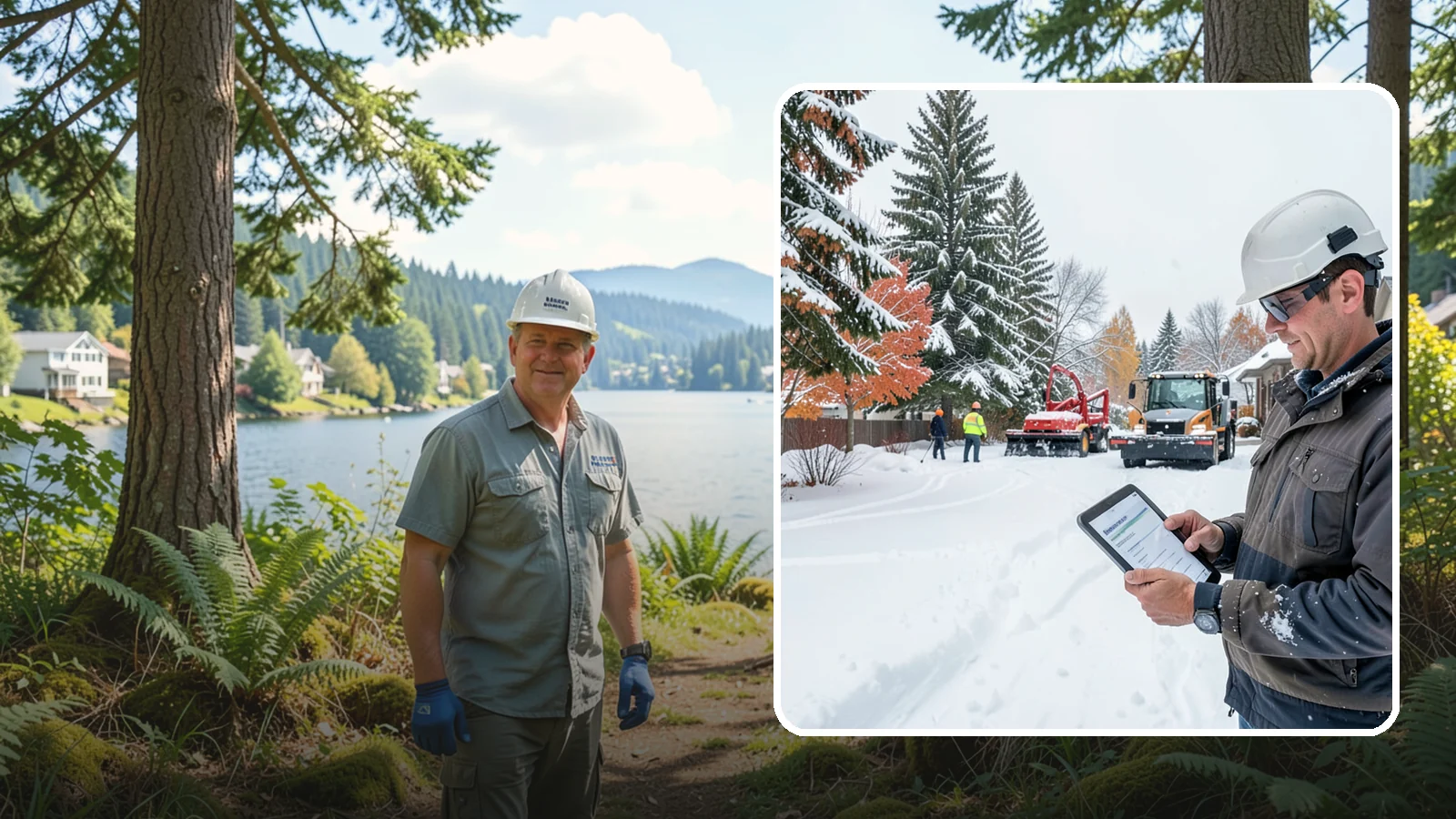 Snow Event Inspections in Milton, King County, WA - We inspect your Western Washington property during and after each snow event to confirm surfaces are cleared and safe.