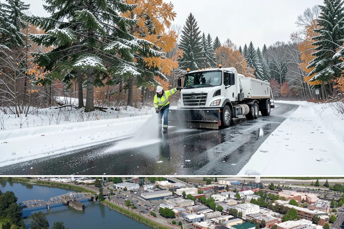 Snow Event Inspections in Mount Vernon, Skagit County, WA - Performed during and after each snow event throughout the winter season.