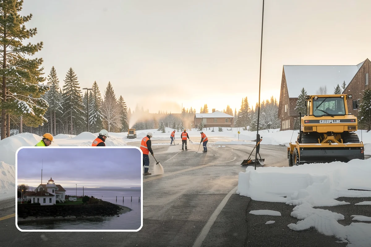 Snow Event Inspections in Mukilteo, Snohomish County, WA - Confirms clearing met the required standard