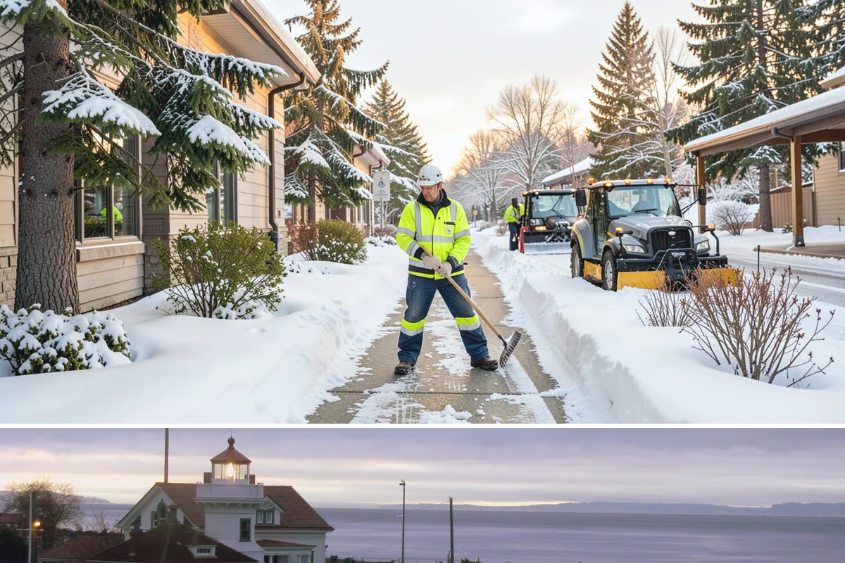 Snow Event Inspections in Mukilteo, Snohomish County, WA - Performed during and after each snow event throughout the winter season.