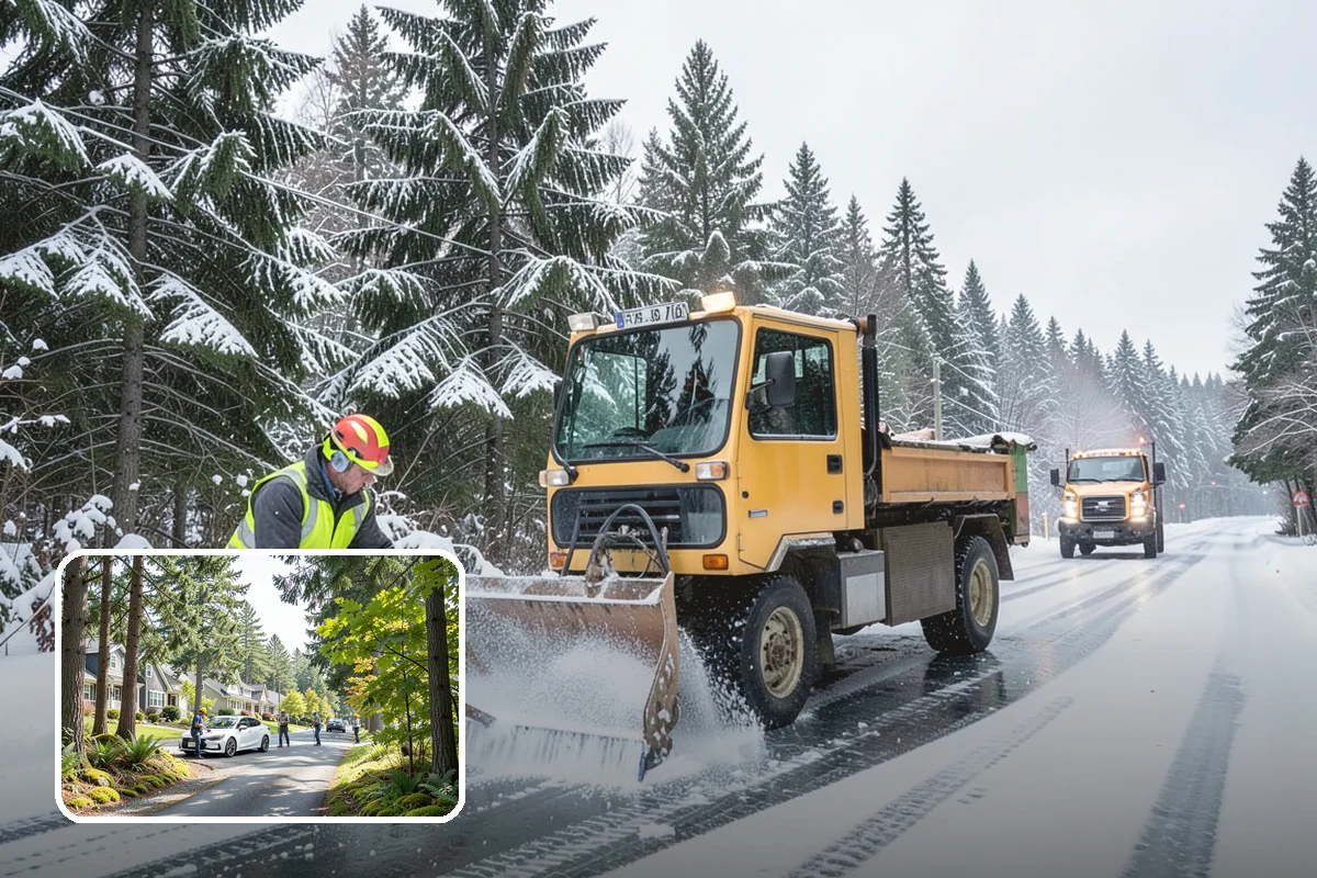 Snow Event Inspections in Normandy Park, King County, WA - Confirms clearing met the required standard