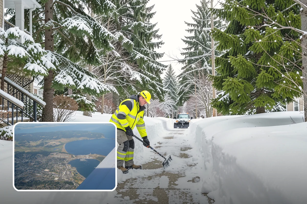 Snow Event Inspections in Oak Harbor, Island County, WA - Confirms clearing met the required standard