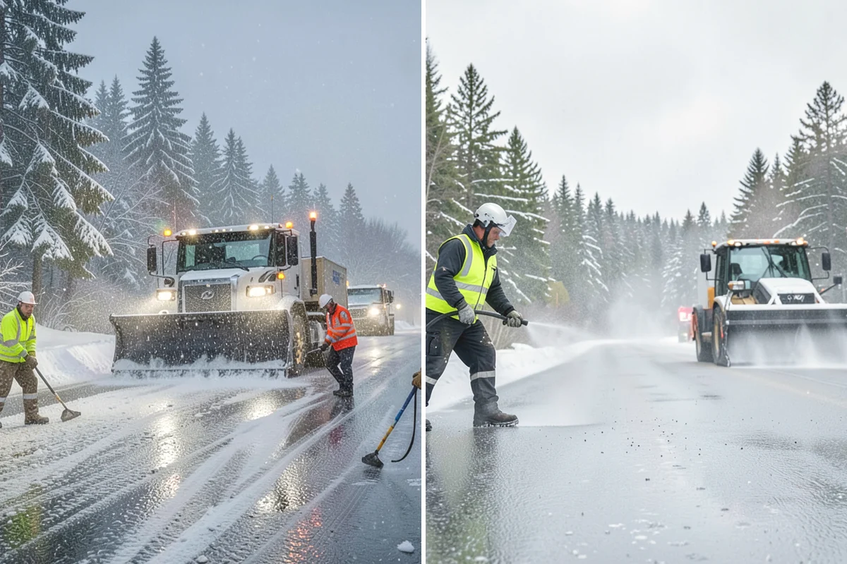 Snow Event Inspections in Oak Harbor, Island County, WA - Define the routes and points to inspect