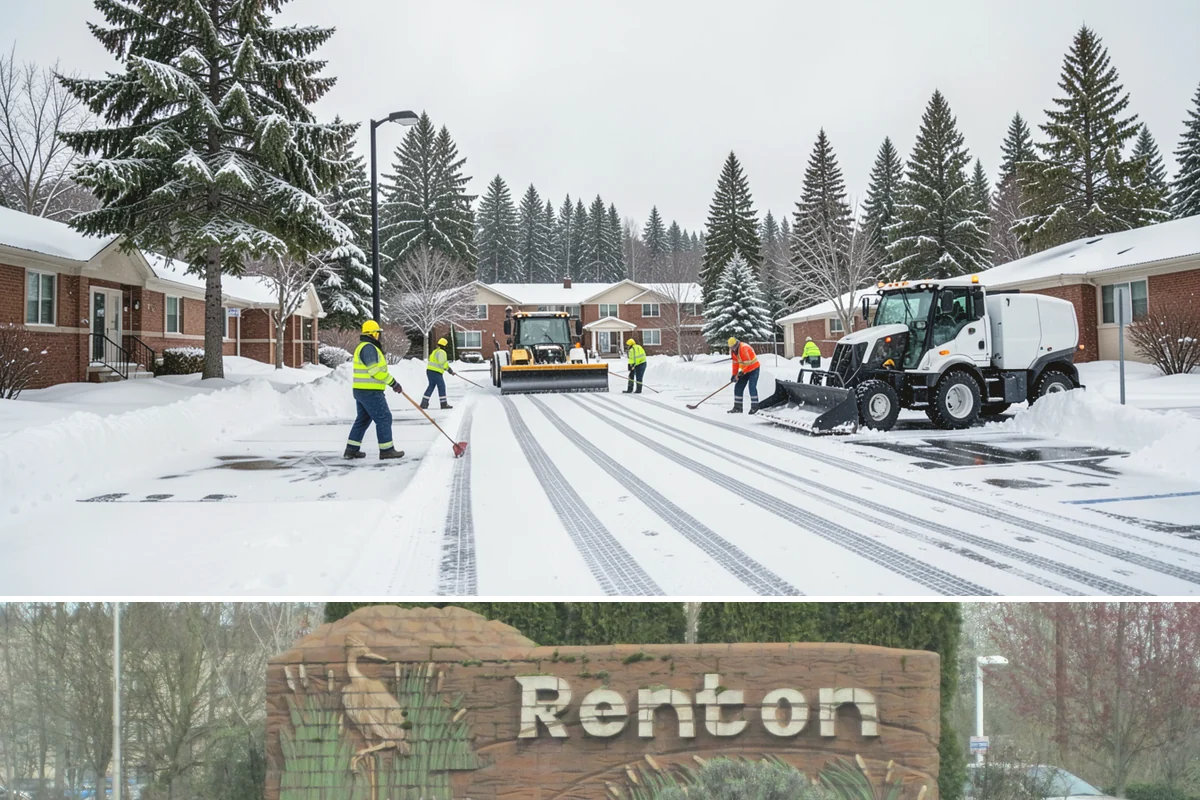 Snow Event Inspections in Renton, King County, WA - Performed during and after each snow event throughout the winter season.