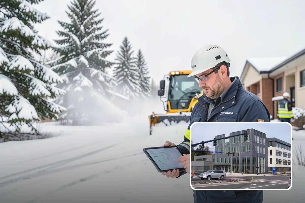 Snow Event Inspections in Shoreline, King County, WA - Confirms clearing met the required standard