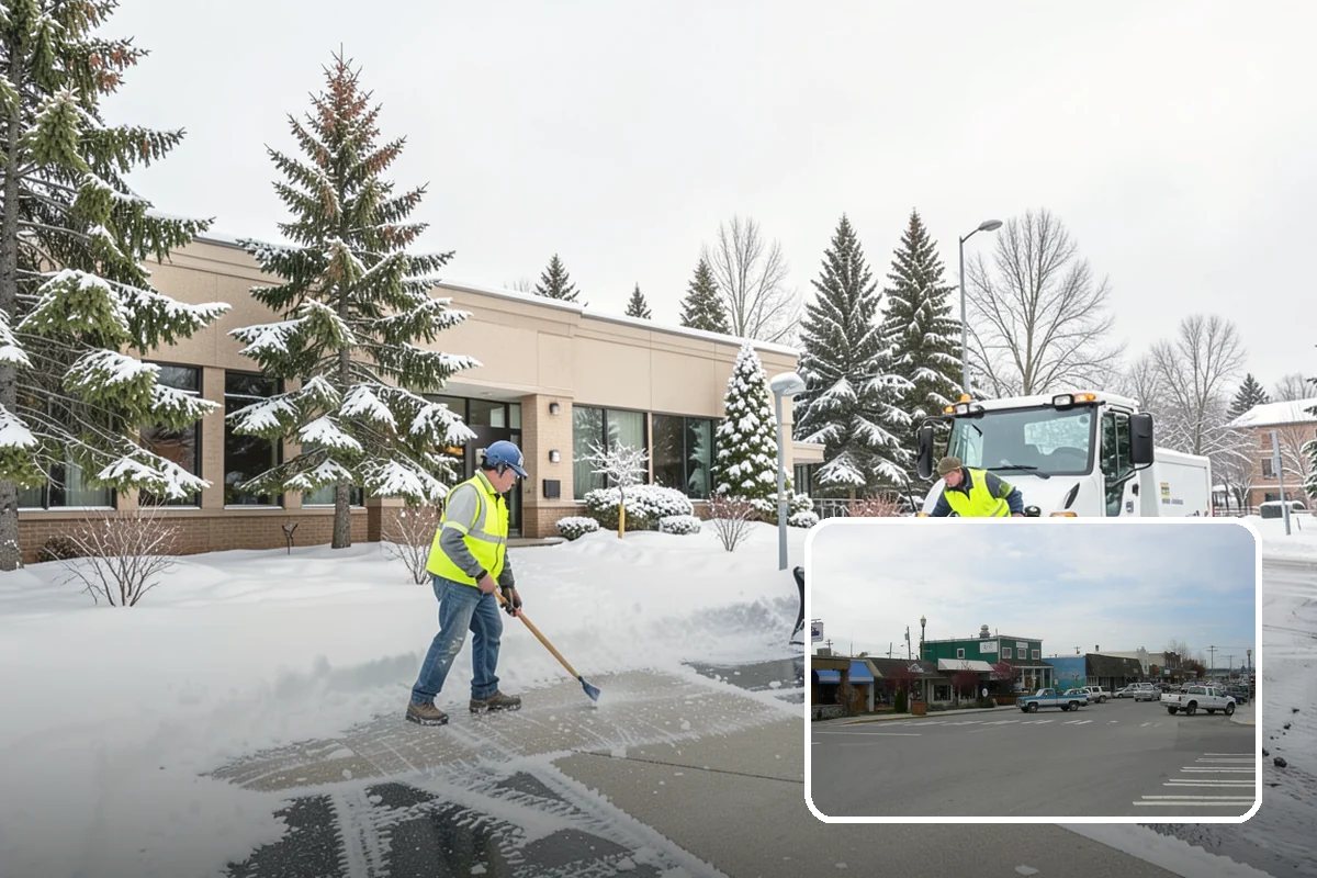 Snow Event Inspections in Stanwood, Snohomish County, WA - Confirms clearing met the required standard