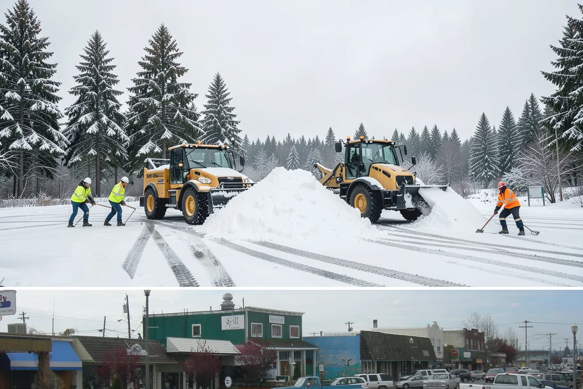 Snow Event Inspections in Stanwood, Snohomish County, WA - Performed during and after each snow event throughout the winter season.