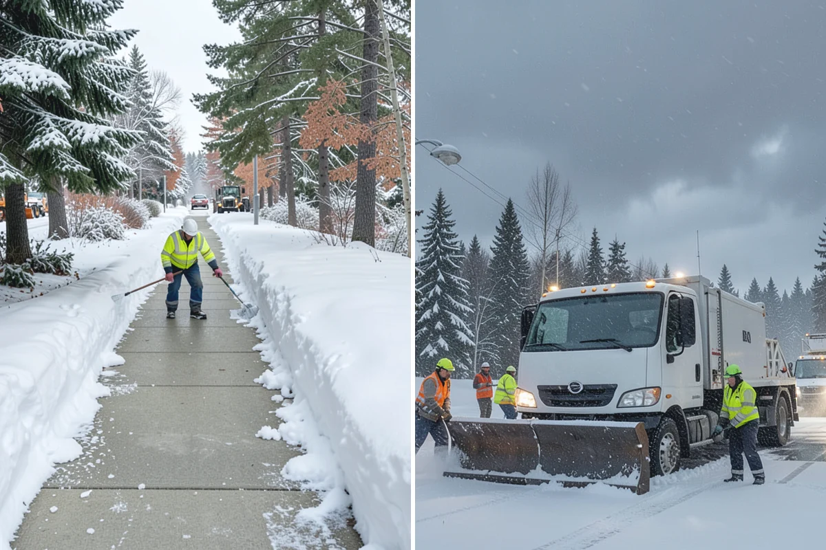Snow Event Inspections in Sumner, Pierce County, WA - Define the routes and points to inspect