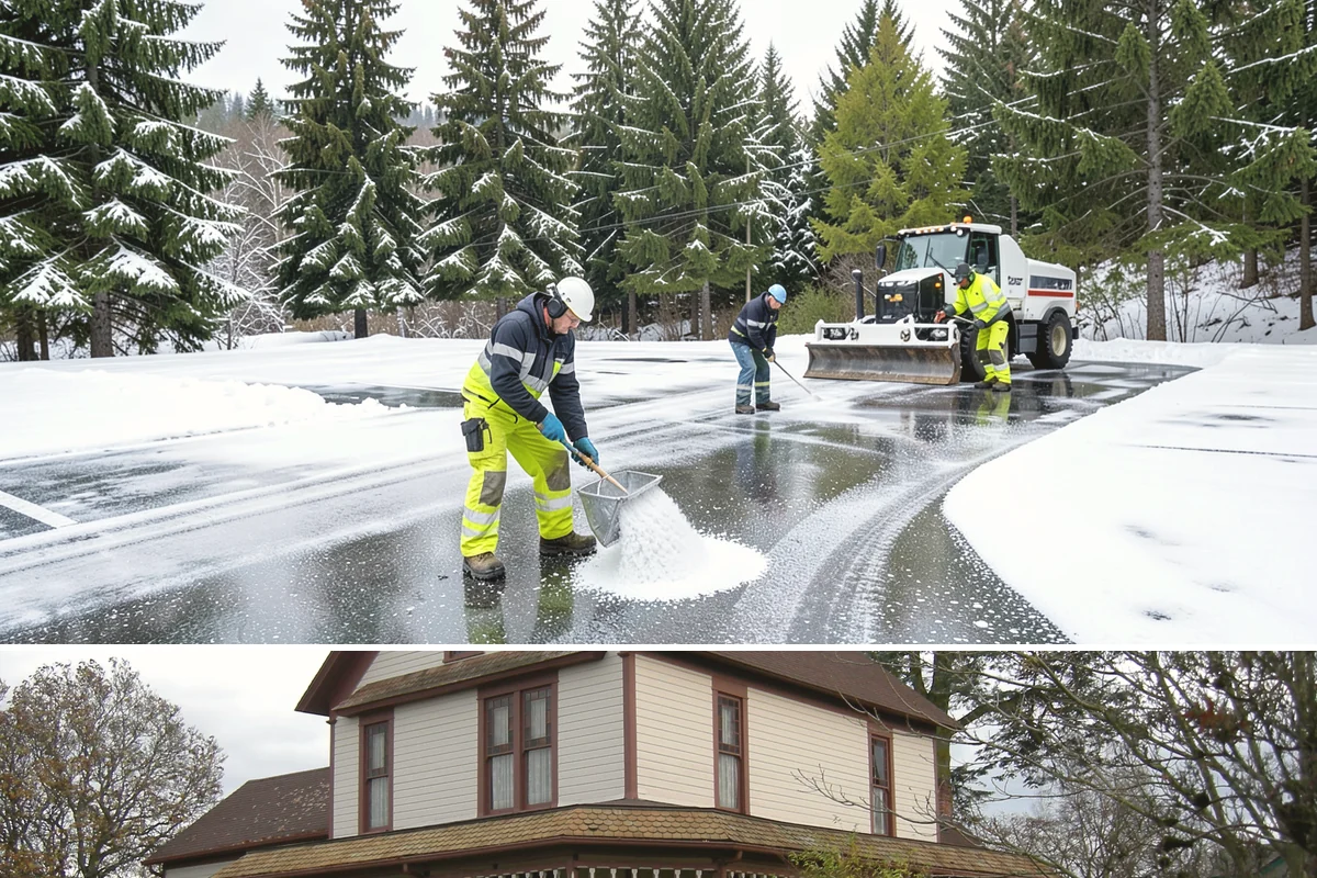 Snow Event Inspections in Sumner, Pierce County, WA - Performed during and after each snow event throughout the winter season.