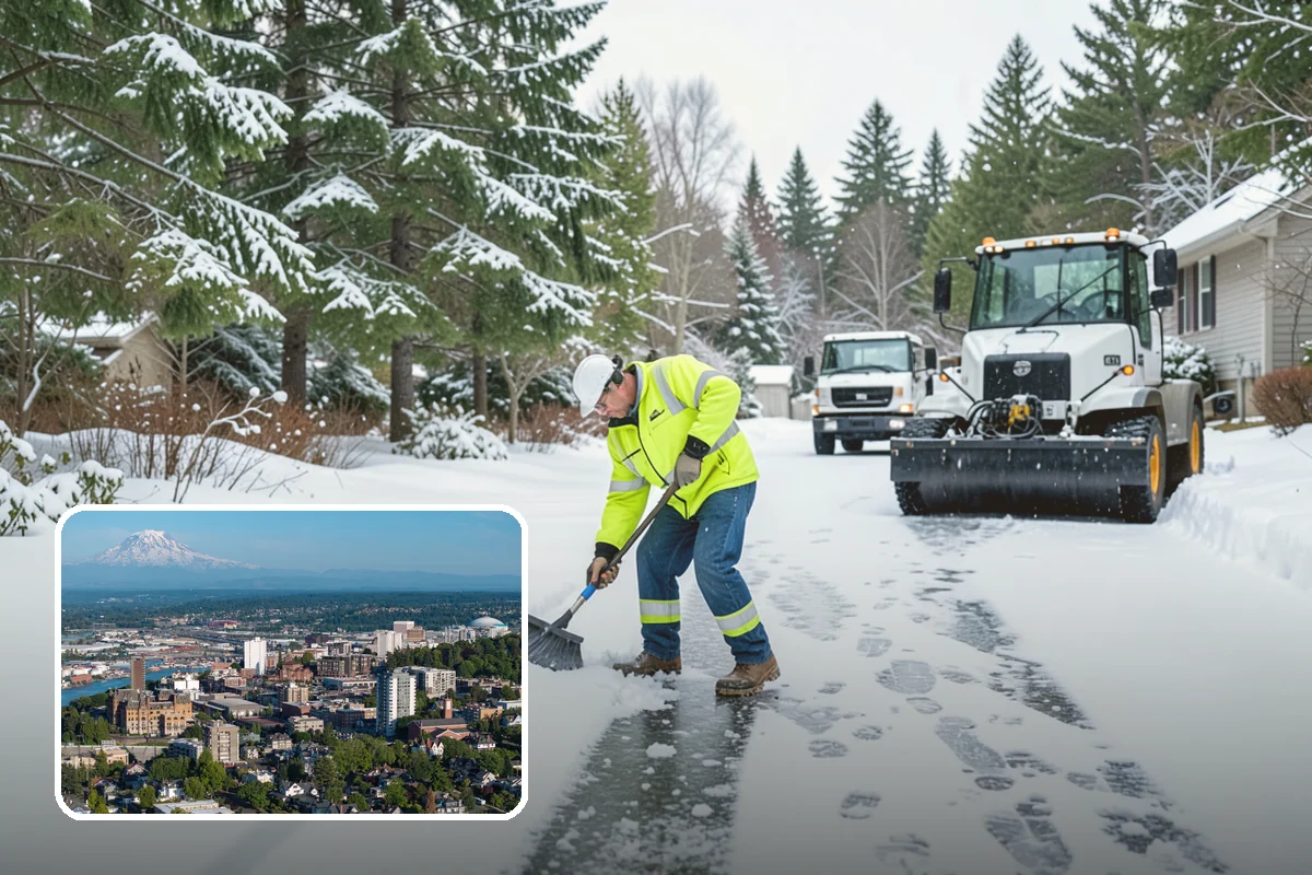 Snow Event Inspections in Tacoma, Pierce County, WA - Confirms clearing met the required standard