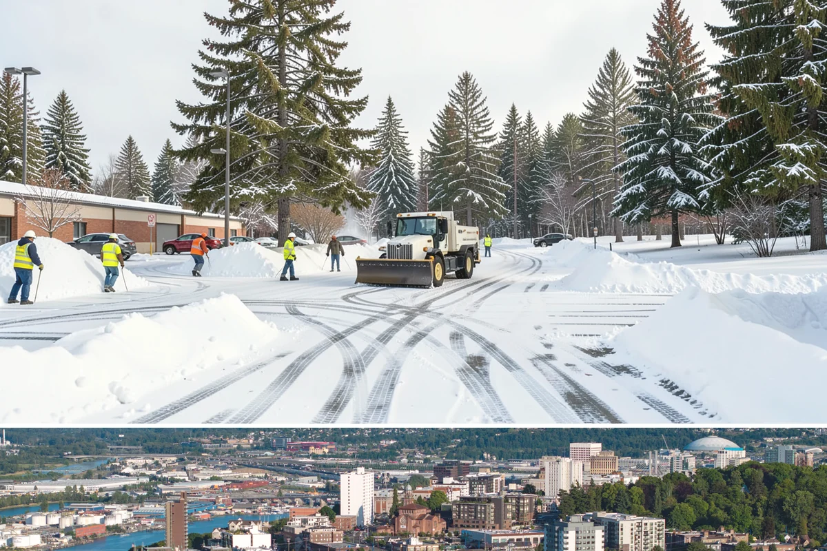 Snow Event Inspections in Tacoma, Pierce County, WA - Performed during and after each snow event throughout the winter season.