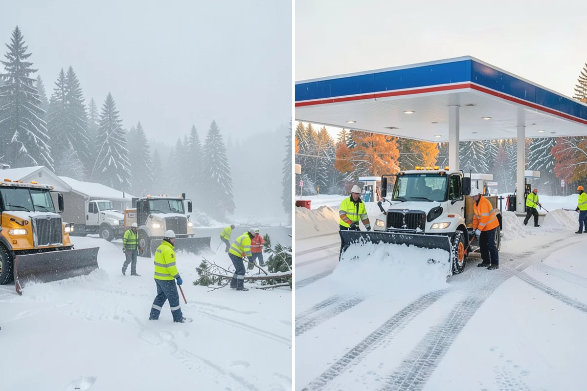 Snow Event Inspections in Wilkeson, Pierce County, WA - Define the routes and points to inspect