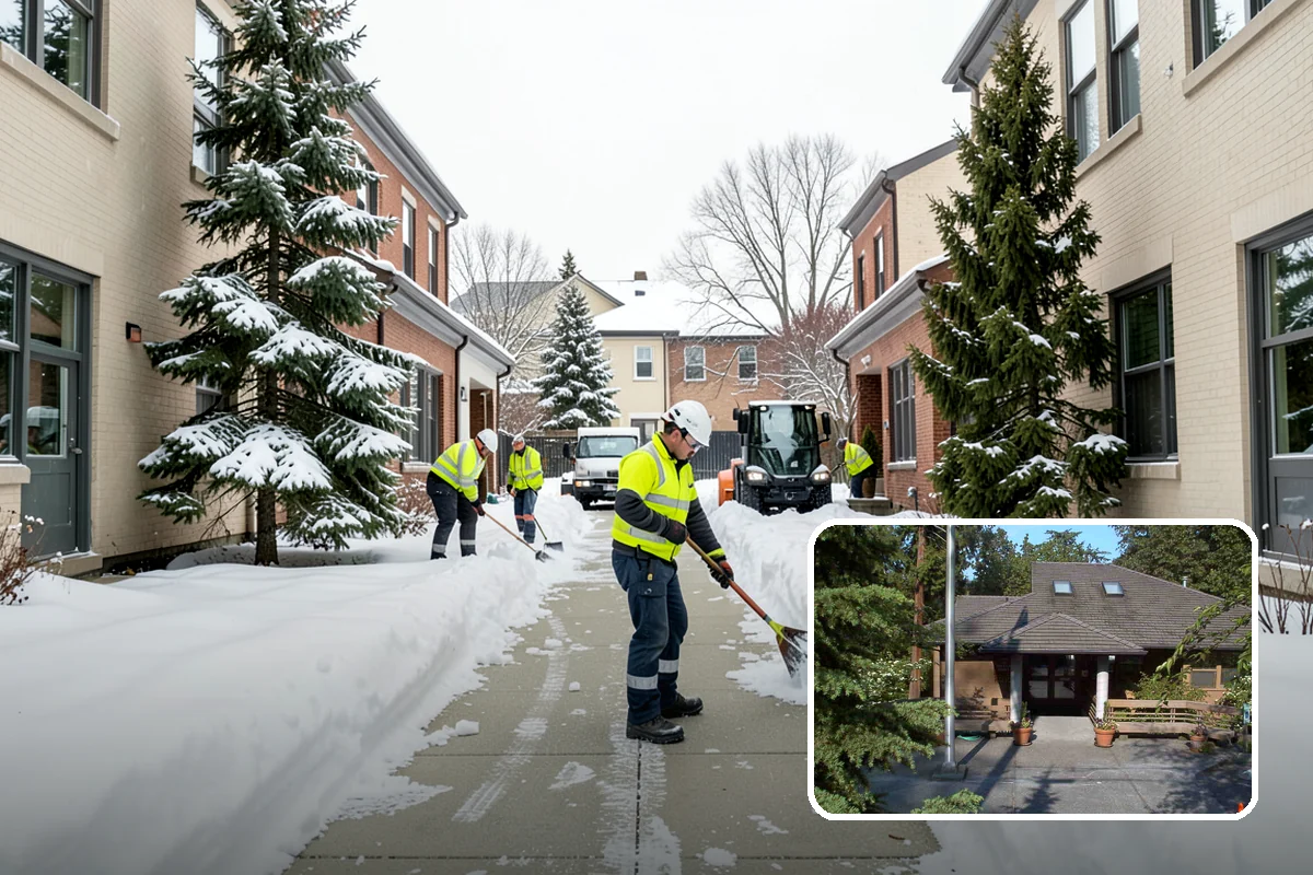 Snow Event Inspections in Yarrow Point, King County, WA - Confirms clearing met the required standard