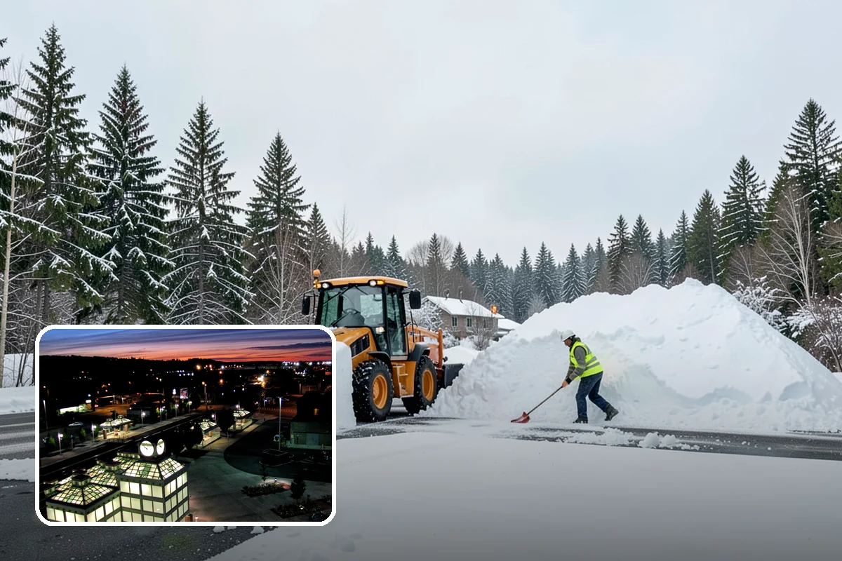 Snow Fence Installation in Auburn, King County, WA - Reduces repeat plowing costs by controlling where snow accumulates