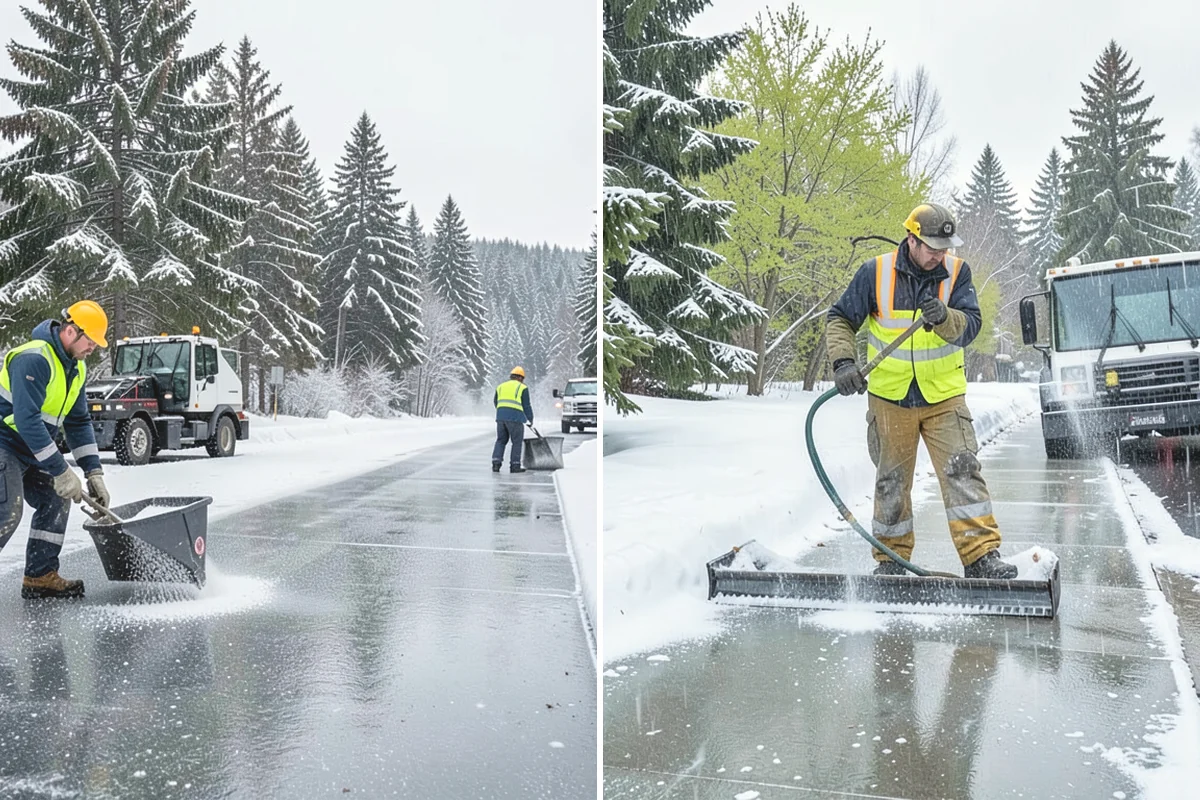 Snow Fence Installation in Black Diamond, King County, WA - We walk the property and map prevailing wind exposure and drift-prone approaches