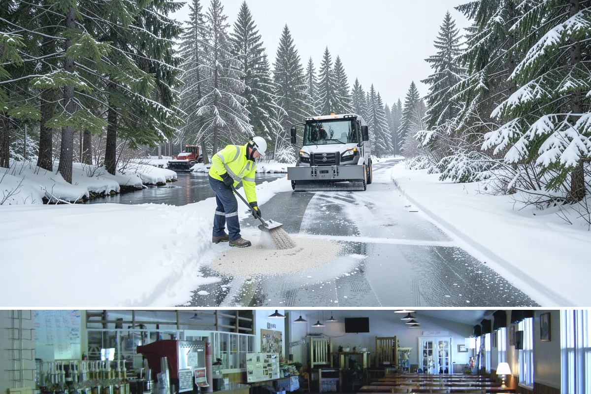 Snow Fence Installation in Black Diamond, King County, WA - We install snow fencing in late October or November before the first arctic outflow, and remove it once the risk of hard freezes...
