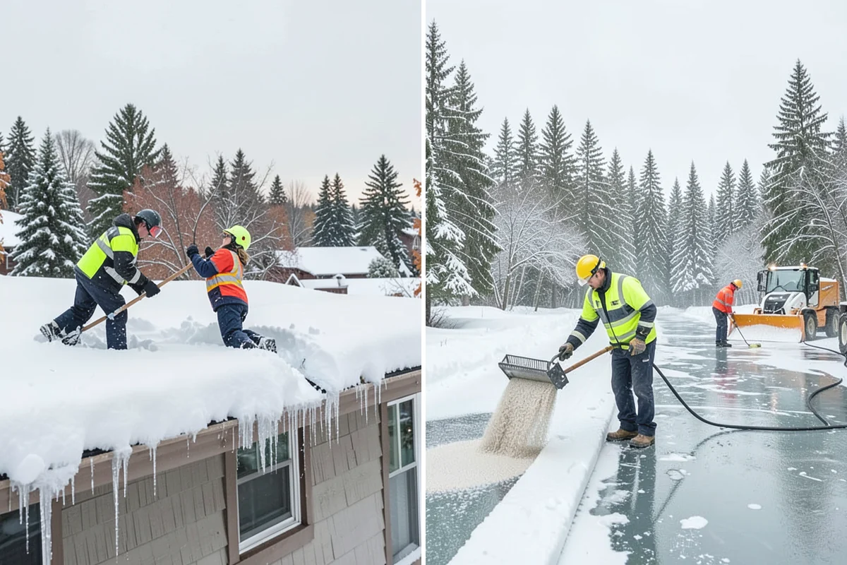 Snow Fence Installation in Bonney Lake, Pierce County, WA - We walk the property and map prevailing wind exposure and drift-prone approaches