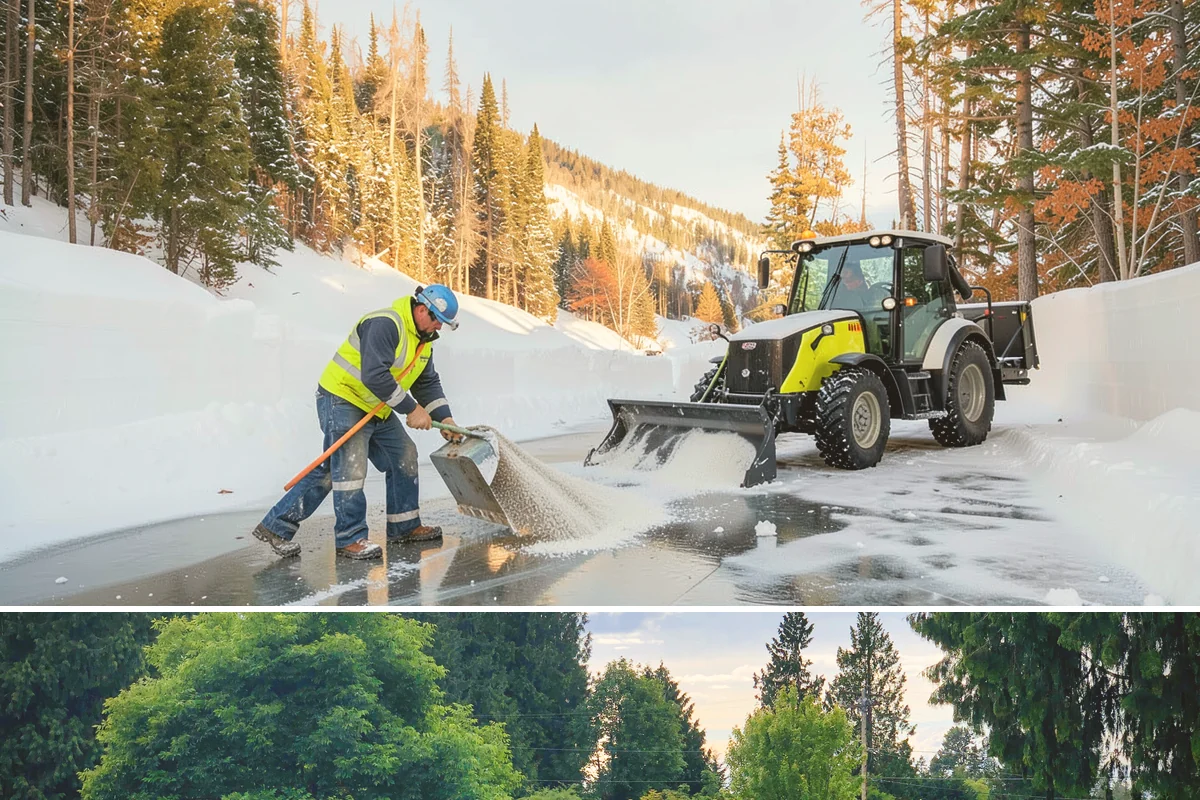 Snow Fence Installation in Bonney Lake, Pierce County, WA - We install snow fencing in late October or November before the first arctic outflow, and remove it once the risk of hard freezes...