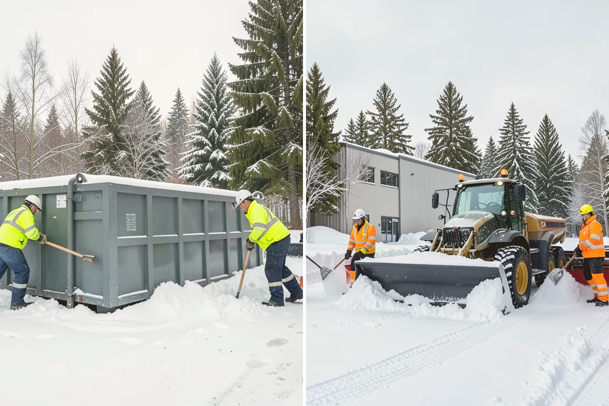 Snow Fence Installation in Bothell, King County, WA - We walk the property and map prevailing wind exposure and drift-prone approaches