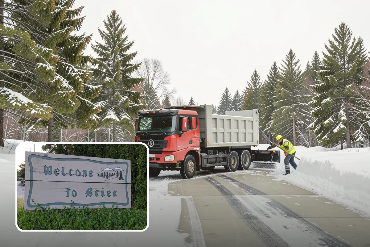Snow Fence Installation in Brier, Snohomish County, WA - Reduces repeat plowing costs by controlling where snow accumulates