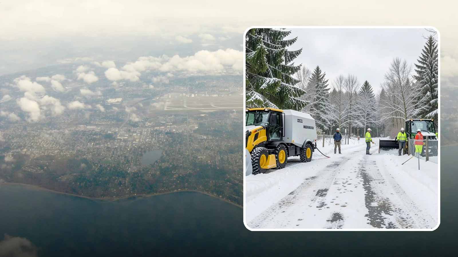 Snow Fence Installation in Burien, King County, WA - We install snow fencing that catches drifting snow before it piles across your Western Washington driveways, walkways, and access...