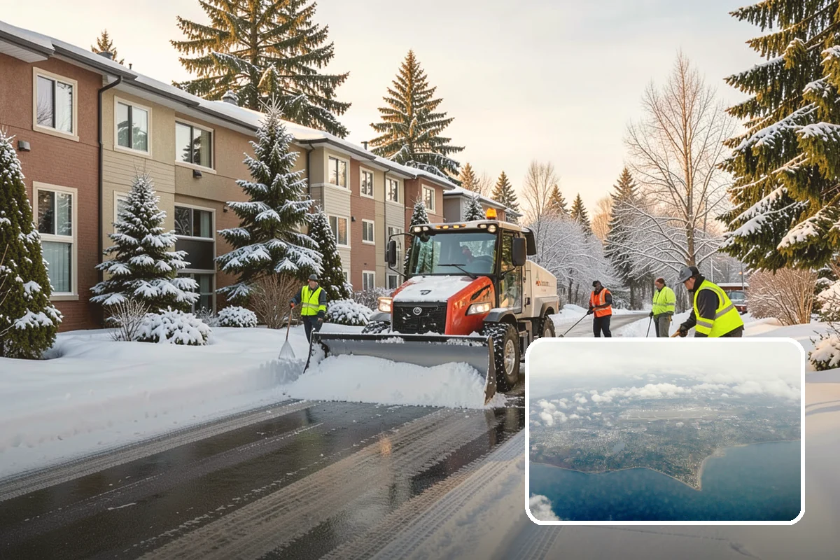 Snow Fence Installation in Burien, King County, WA - Reduces repeat plowing costs by controlling where snow accumulates