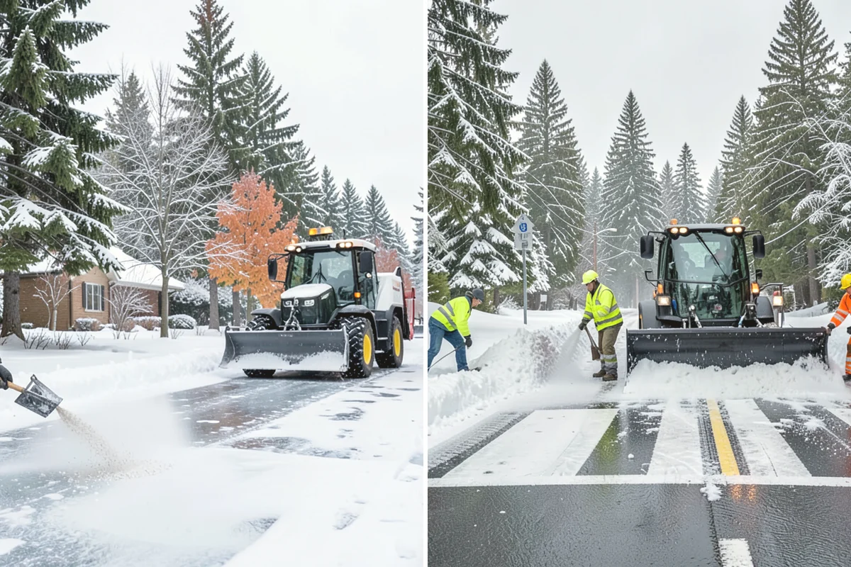 Snow Fence Installation in Burlington, Skagit County, WA - We walk the property and map prevailing wind exposure and drift-prone approaches
