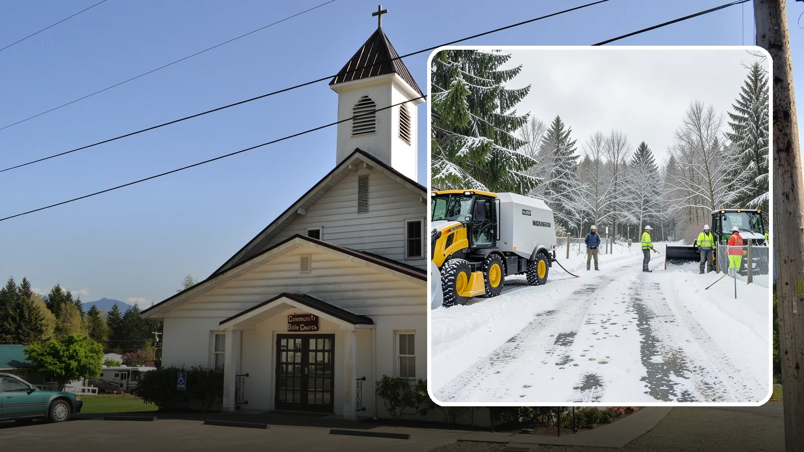 Snow Fence Installation in Concrete, Skagit County, WA - We install snow fencing that catches drifting snow before it piles across your Western Washington driveways, walkways, and access...