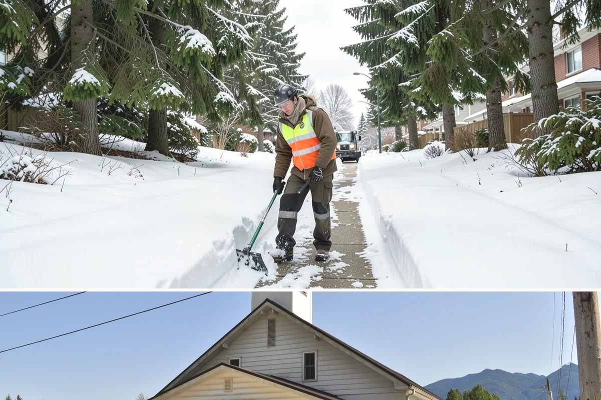 Snow Fence Installation in Concrete, Skagit County, WA - We install snow fencing in late October or November before the first arctic outflow, and remove it once the risk of hard freezes...