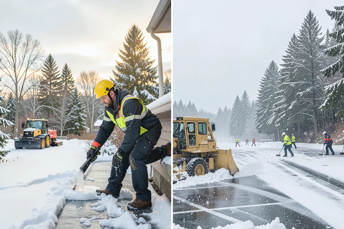Snow Fence Installation in Darrington, Snohomish County, WA - We walk the property and map prevailing wind exposure and drift-prone approaches