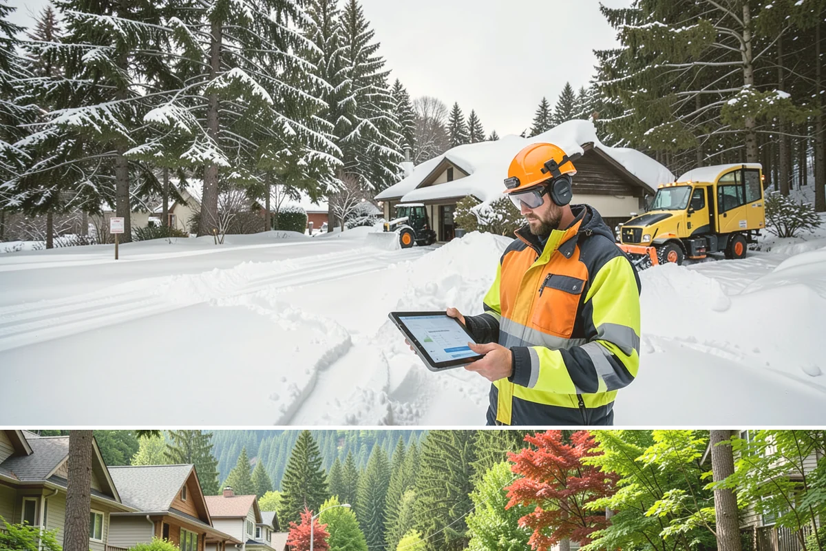 Snow Fence Installation in Darrington, Snohomish County, WA - We install snow fencing in late October or November before the first arctic outflow, and remove it once the risk of hard freezes...