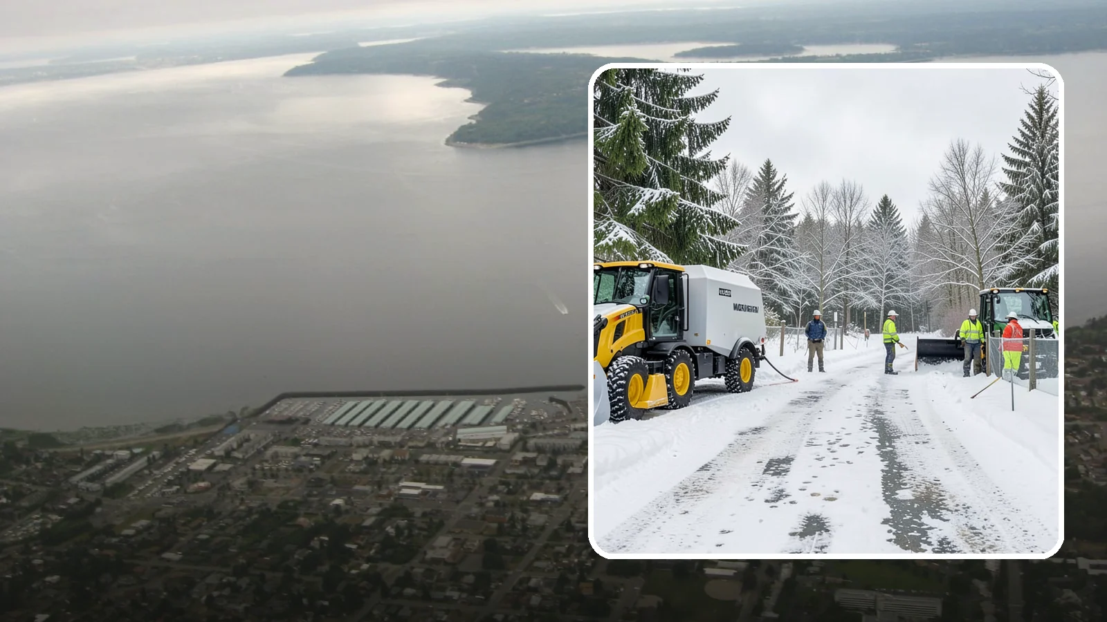 Snow Fence Installation in Des Moines, King County, WA - We install snow fencing that catches drifting snow before it piles across your Western Washington driveways, walkways, and access...