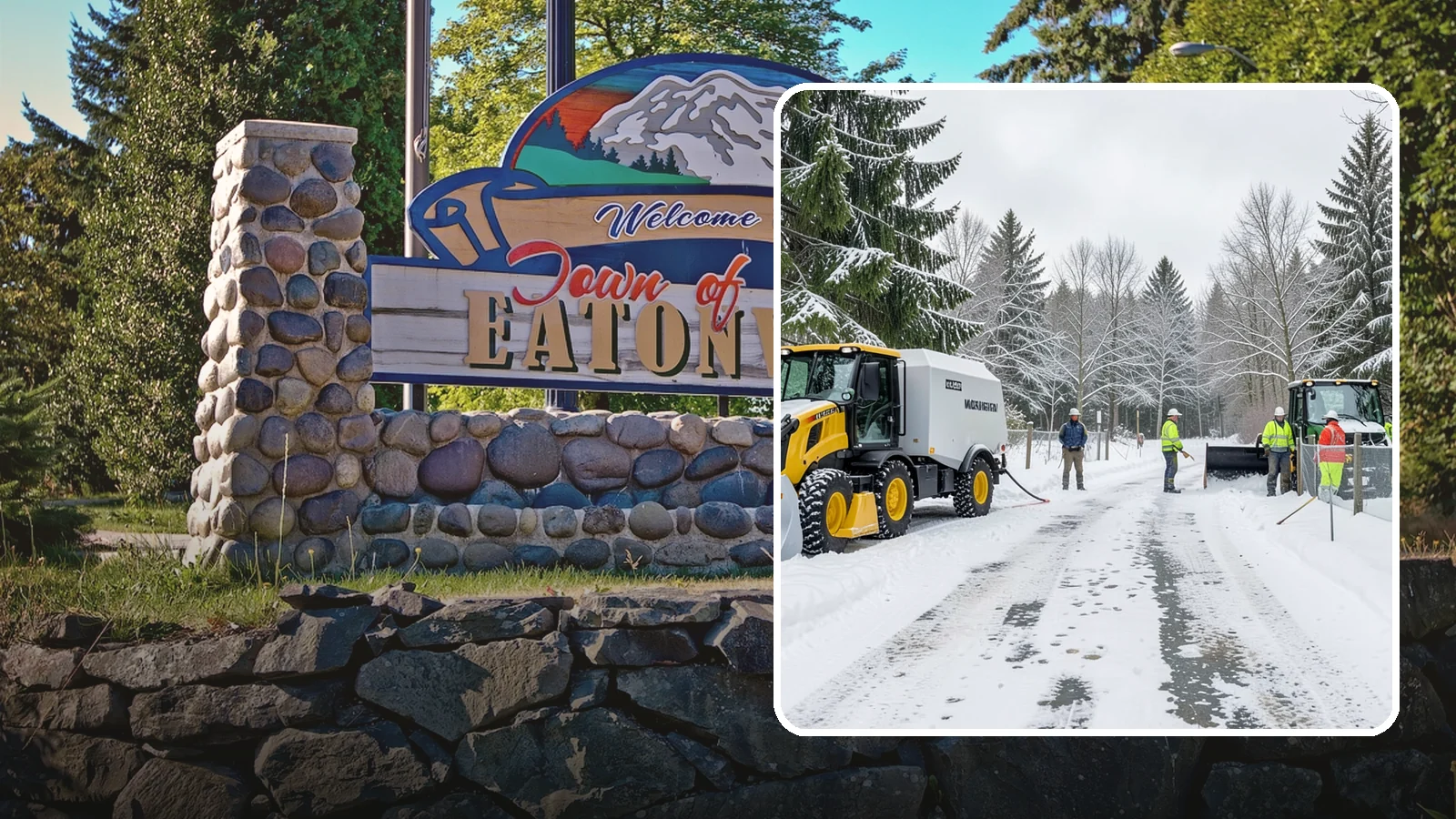 Snow Fence Installation in Eatonville, Pierce County, WA - We install snow fencing that catches drifting snow before it piles across your Western Washington driveways, walkways, and access...