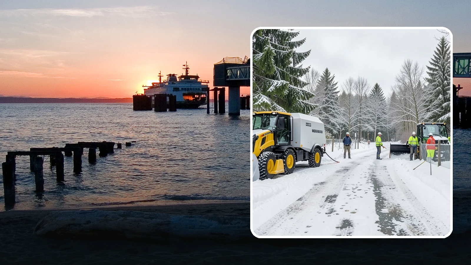 Snow Fence Installation in Edmonds, Snohomish County, WA - We install snow fencing that catches drifting snow before it piles across your Western Washington driveways, walkways, and access...