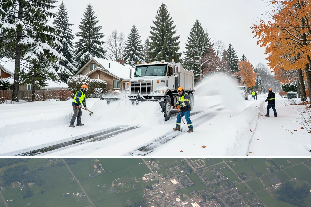 Snow Fence Installation in Enumclaw, King County, WA - We install snow fencing in late October or November before the first arctic outflow, and remove it once the risk of hard freezes...