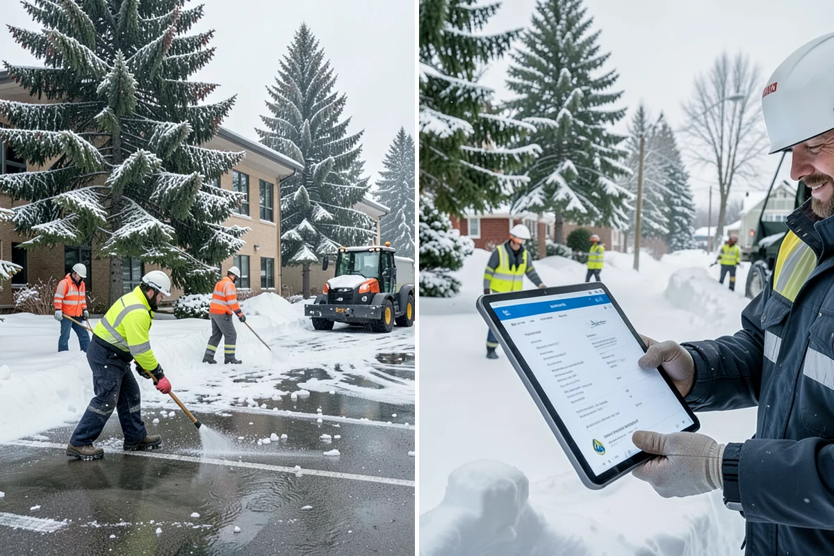 Snow Fence Installation in Federal Way, King County, WA - We walk the property and map prevailing wind exposure and drift-prone approaches