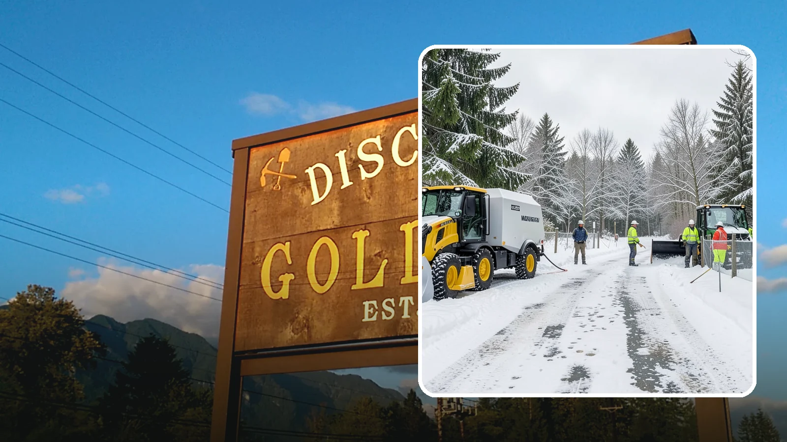 Snow Fence Installation in Gold Bar, Snohomish County, WA - We install snow fencing that catches drifting snow before it piles across your Western Washington driveways, walkways, and access...