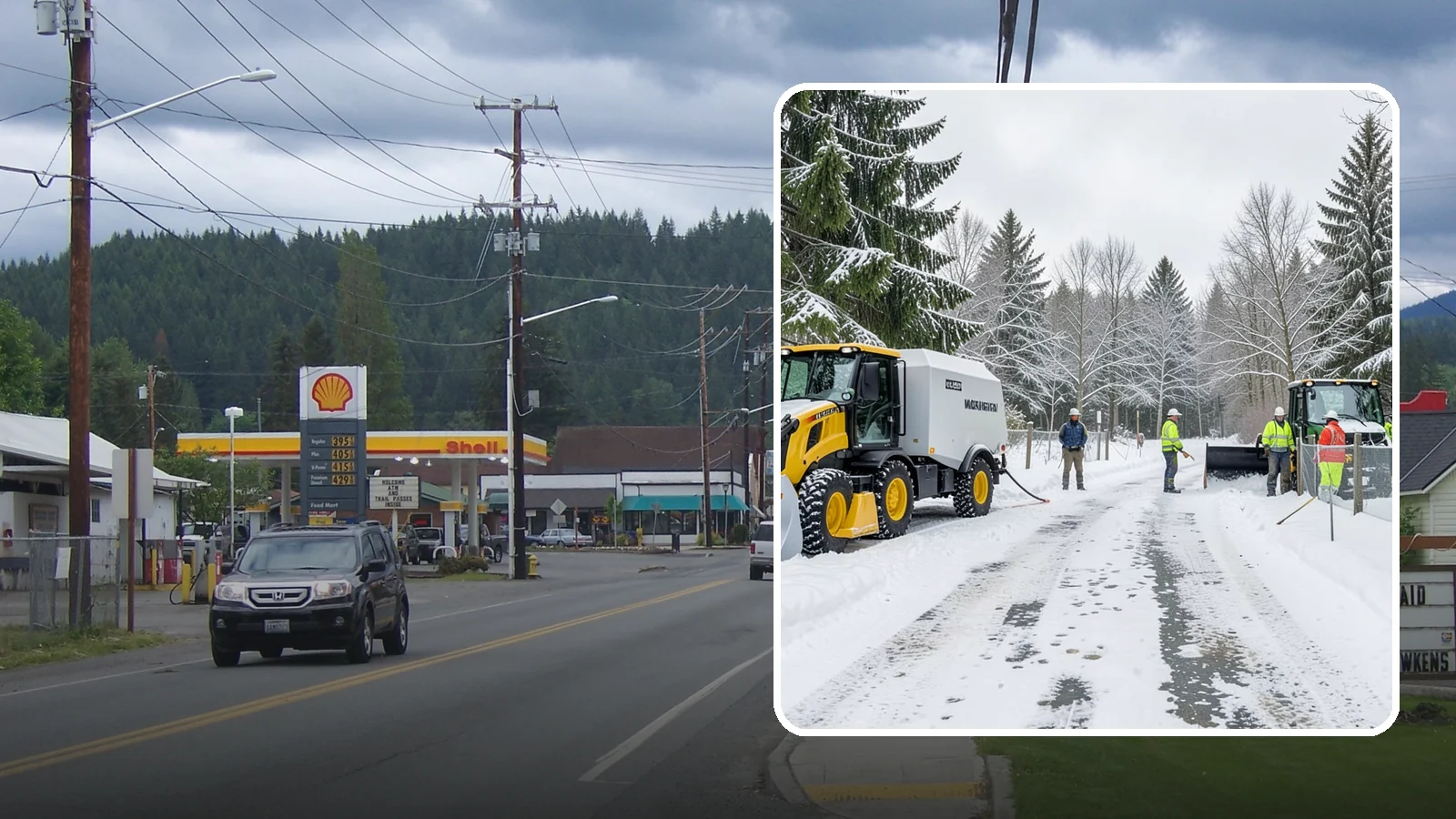 Snow Fence Installation in Granite Falls, Snohomish County, WA - We install snow fencing that catches drifting snow before it piles across your Western Washington driveways, walkways, and access...