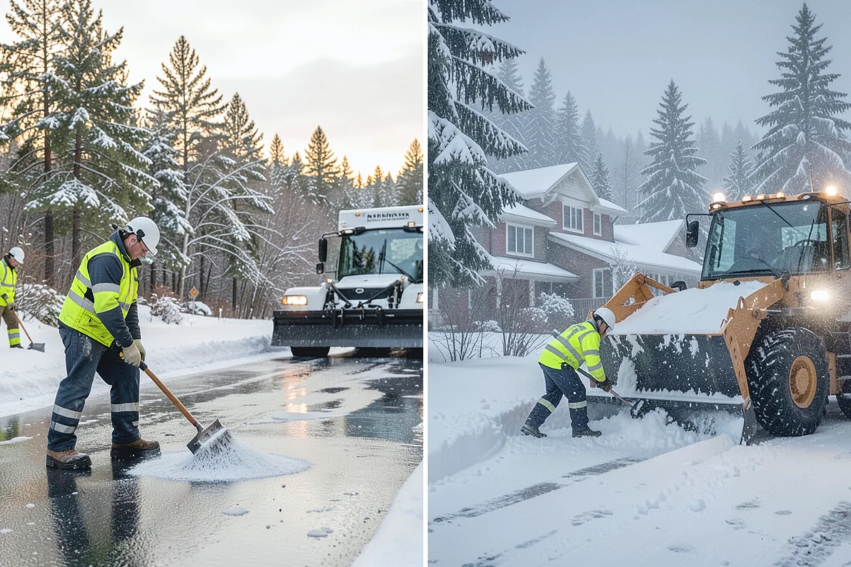 Snow Fence Installation in Granite Falls, Snohomish County, WA - We walk the property and map prevailing wind exposure and drift-prone approaches