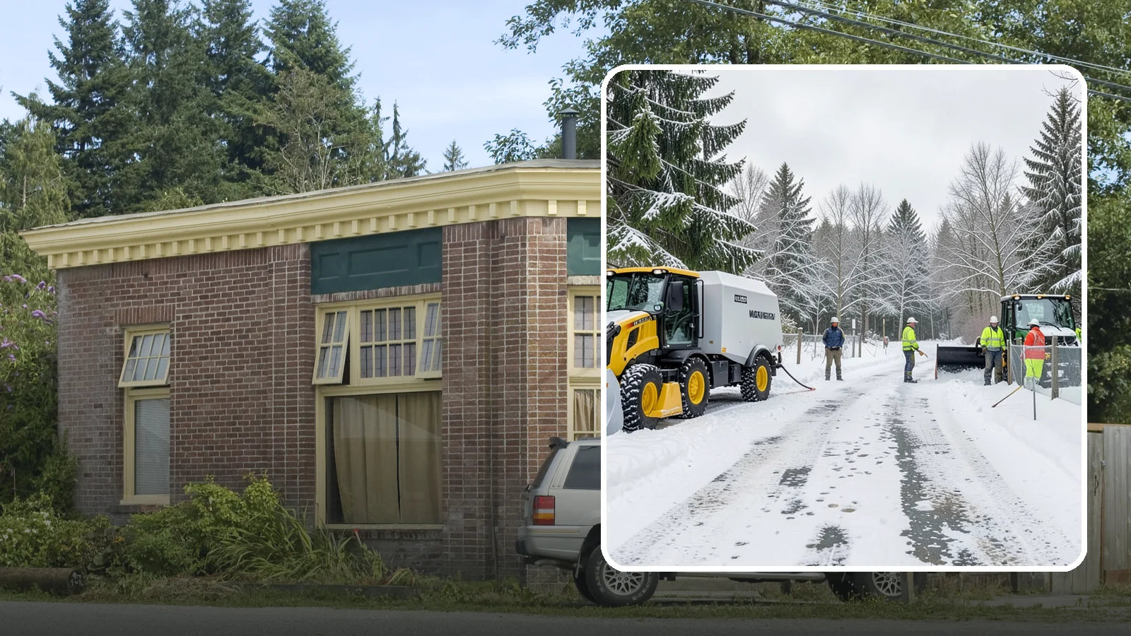 Snow Fence Installation in Hamilton, Skagit County, WA - We install snow fencing that catches drifting snow before it piles across your Western Washington driveways, walkways, and access...